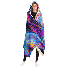 Bot Rock Foxtrot Hooded Blanket