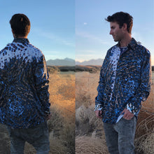 Wet Cheetah Casual Dress Shirt