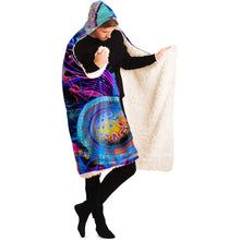 Bot Rock Foxtrot Hooded Blanket