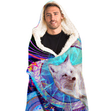 Bot Rock Foxtrot Hooded Blanket