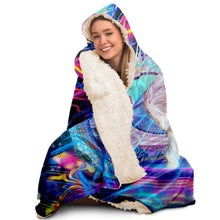 Bot Rock Foxtrot Hooded Blanket