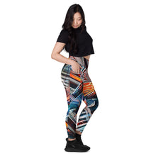 Hard Times At the Noodle Shop Leggings with pockets
