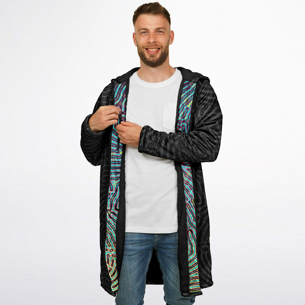 Squid Game Blanket Cloak in Charcoal