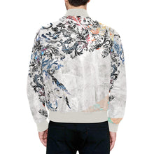 A Foxy Slice Quilted Bomber Jacket