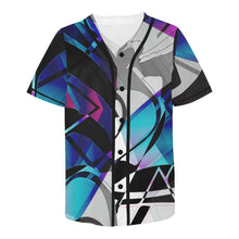 Petroglyph in Blue Baseball Jersey