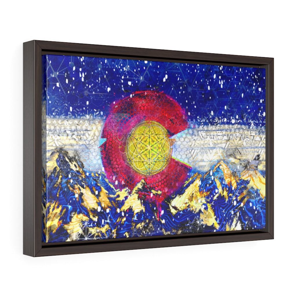 Where The Heart Is Framed Premium Gallery Wrap Canvas
