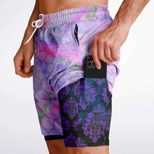 Fuchsia Rift Tactical Shorts