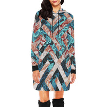 Shadow In a Rose Garden Hooded Dress