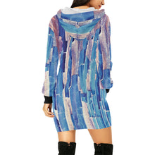 Frozen in Time Hooded Dress