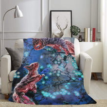 Bright Eyes & Bushy Tales Ultra-Soft Micro Fleece Blanket 60"x80"