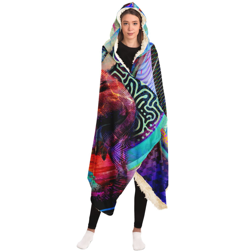 That's Why They Call Me Whiskers Hooded Blanket