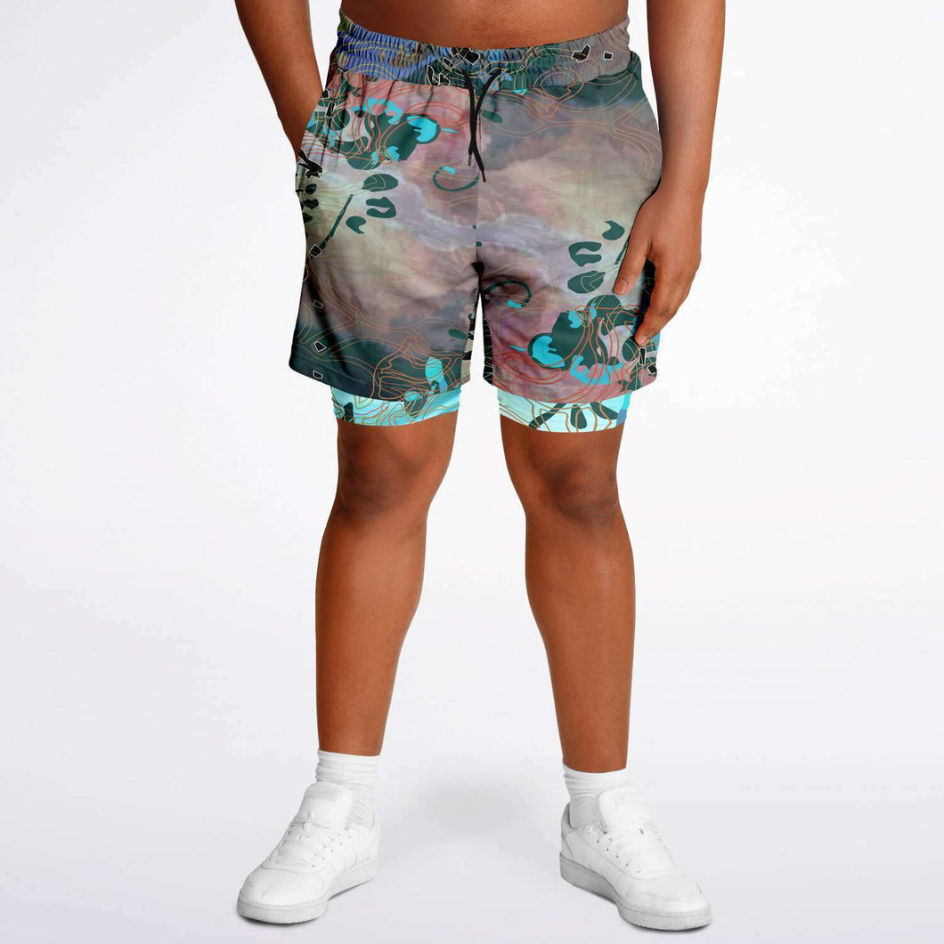 Trouble in Paradise Tactical Shorts