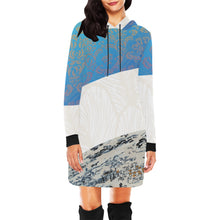 Partly Cloudy Hooded Dress