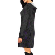 Black Pearl Hooded Dress