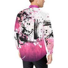 Cherry Blossom Brush Casual Dress Shirt