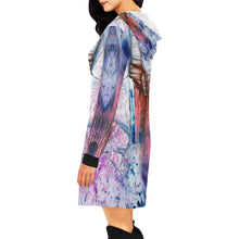 Orchid Hooded Dress