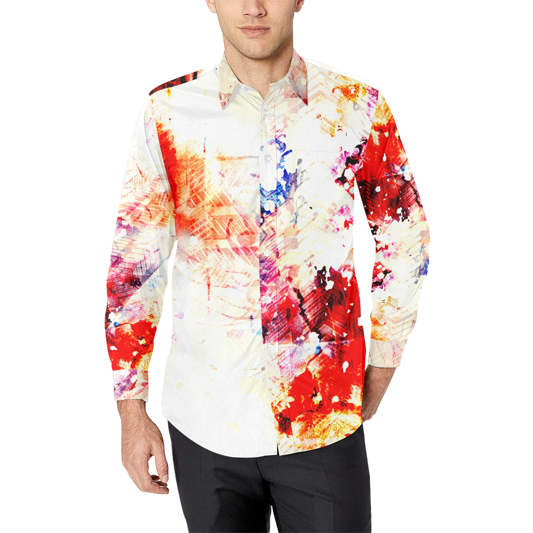 Rust in the Right Place Casual Dress Shirt