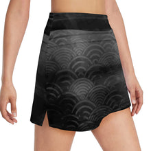Spectrum Synthesis in Charcoal Golf Skirt with Pockets