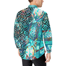AZ Tech in Turquoise Casual Dress Shirt