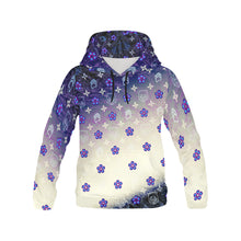 Lewis Towers White Blue Hoodie