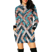 Shadow In a Rose Garden Hooded Dress