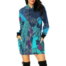 Peninsula Scrap Hooded Dress