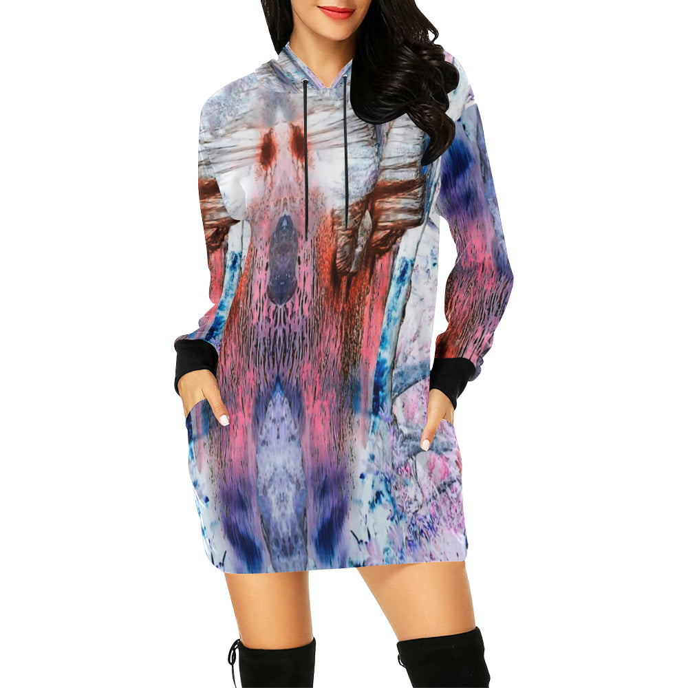 Orchid Hooded Dress