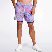 Fuchsia Rift Tactical Shorts