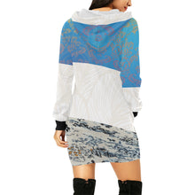 Partly Cloudy Hooded Dress