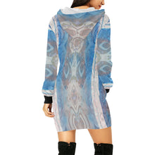 Hydrolysis Hooded Dress