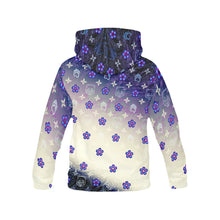 Lewis Towers White Blue Hoodie