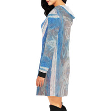Hydrolysis Hooded Dress