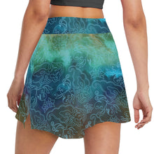 The Buddha Blues Golf Skirt with Pockets
