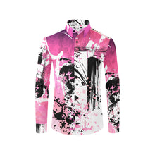 Cherry Blossom Brush Casual Dress Shirt