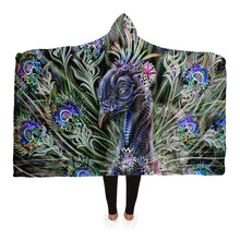 Feather Together Hooded Blanket