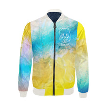 Sunshine Blues Light Bomber Jacket