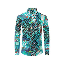 AZ Tech in Turquoise Casual Dress Shirt