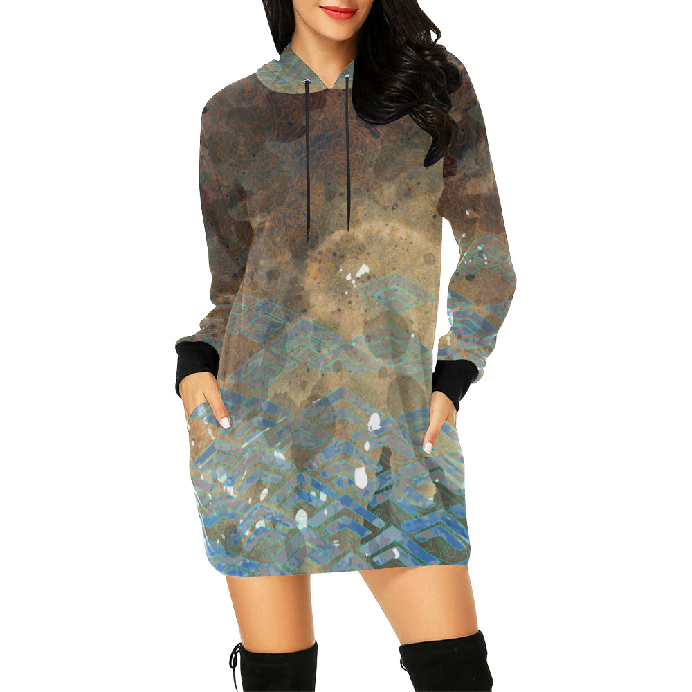 Quicksand Hooded Dress