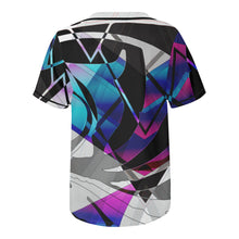 Petroglyph in Blue Baseball Jersey