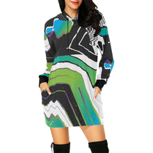 College Art Class Hooded Dress