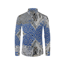 Dynasty in Blue Casual Dress Shirt