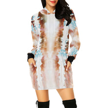 Streaking Through the Quad Hooded Dress
