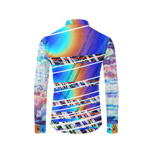 Fruit Stripes Casual Dress Shirt