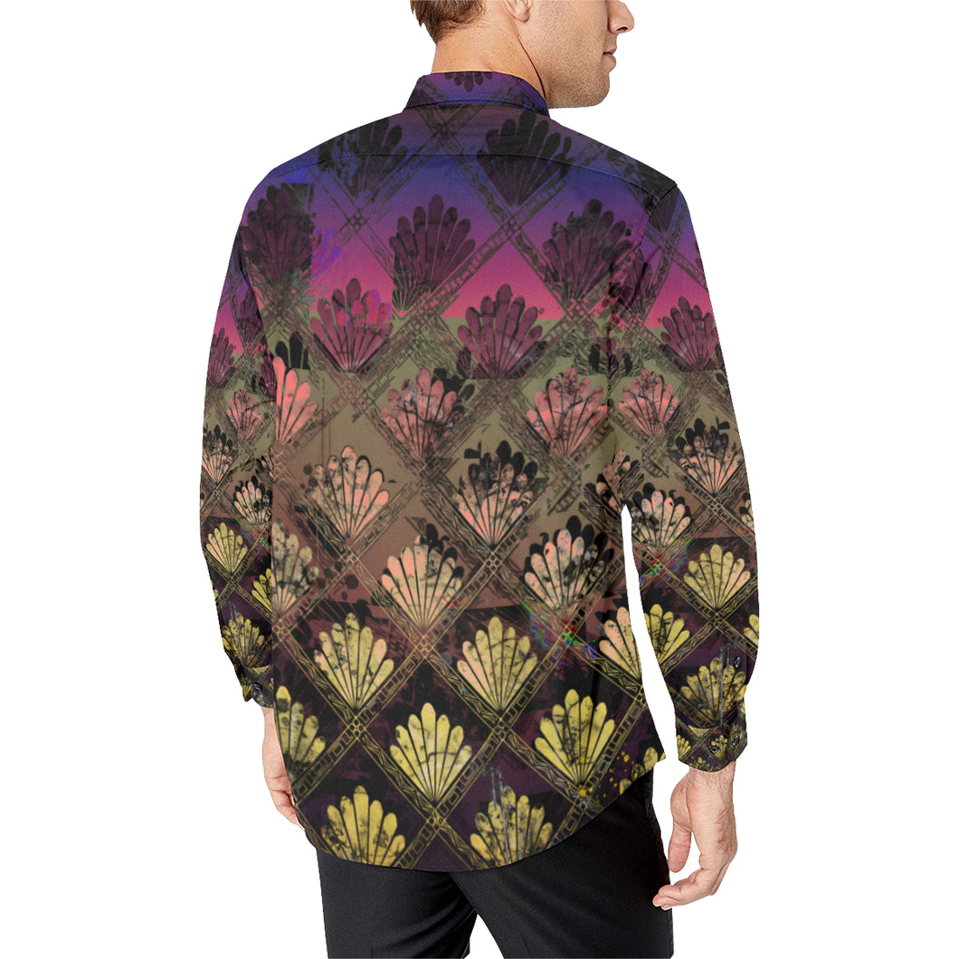 Guilded Lily in Sunset Casual Dress Shirt