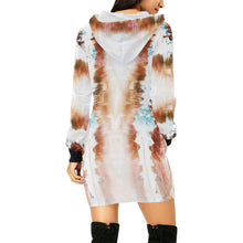 Streaking Through the Quad Hooded Dress