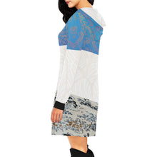 Partly Cloudy Hooded Dress