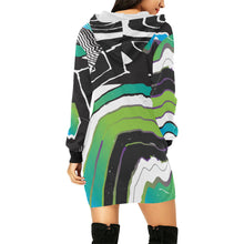 College Art Class Hooded Dress