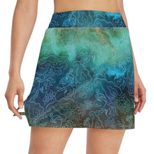 The Buddha Blues Golf Skirt with Pockets