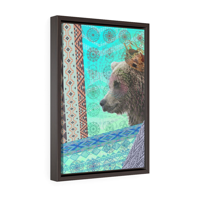 His Majesty, The Fruit Bearer Framed Premium Gallery Wrap Canvas