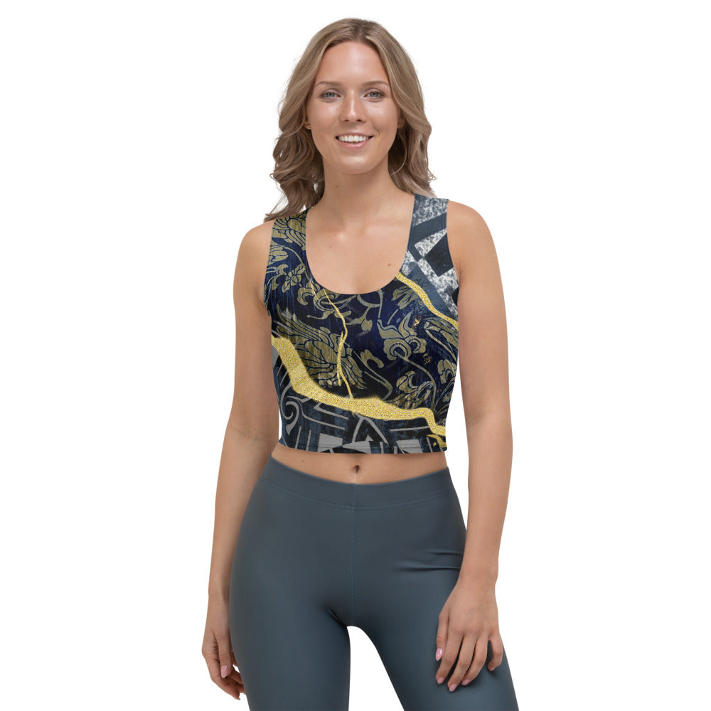 Kintsugi Crop Top